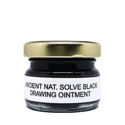 Black Salve Drawing Ointment (25 ml) Jar - Natural Remedy for Checking and Drawing Out Toxic Cells