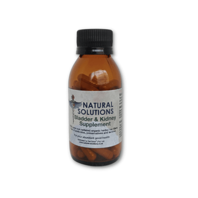 Bladder & Kidney Supplement (60 Capsules) Bottle - Herbal Formula for Kidney and Bladder Health