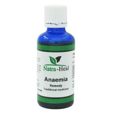 Anaemia Remedy Tincture 50 ml Bottle - Nettle, Burdock, Dandelion, Gentian, Parsley, Yellow dock, Alfalfa Formula