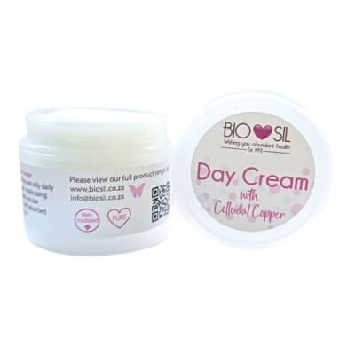 Bio-Sil Day Cream with Colloidal Copper - All Natural