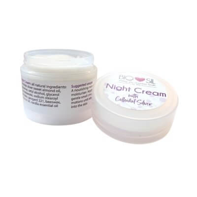 Bio-Sil Night Cream - Nourishing All-Natural Skincare