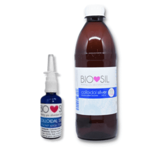 Colloidal Silver Nasal Spray & Colloidal Silver 500 ml Combo