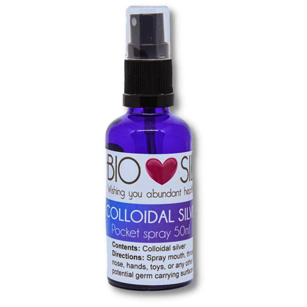 Colloidal Silver 50 ml Nasal Spray and/or 50 ml Spray Bottle